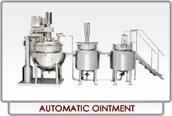 Automatic Ointment Manufacturing Plant