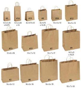 Recycled kraft Paper Bags