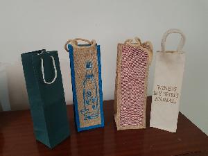 wine bottle paper bags