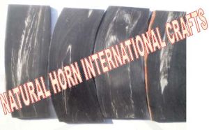 Genuine horn plates