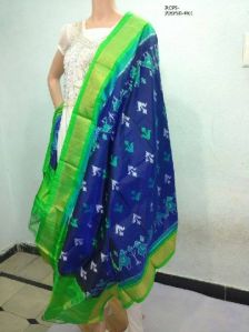 Handloom Pochampally Ikkat Pure Silk Dupatta