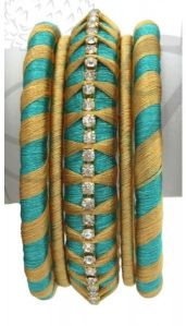 Silk Thread Bangle Set