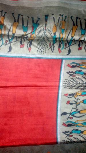 Silk Printed Saree