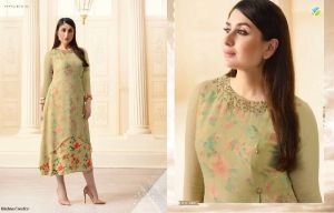 vinay tumbaa bebo georgette designer kurtis