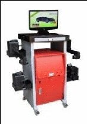 Computerised Wheel Alignment Machine