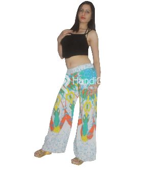 Beautiful multi colour women palazzo pants