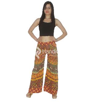 Handmade multicolor plazzo pant