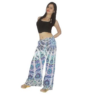 Traditional mandala printed palazzo pant