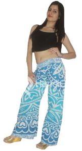 Blue ethnic plazzo pant