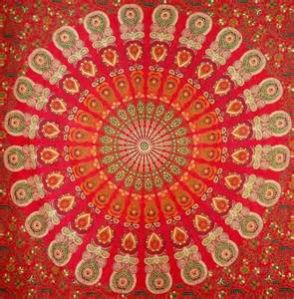 Indian Mandala Tapestry