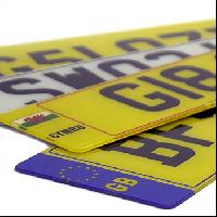 retro reflective number plates