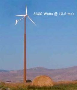 3300 Watt Wind Turbine