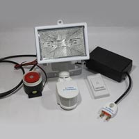 Halogen Light with Panic Button and Wired Hooter
