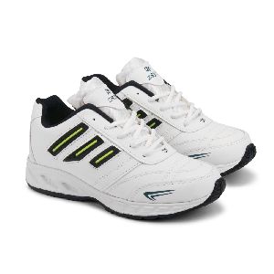 ZX-12 Mens White & Blue Shoes