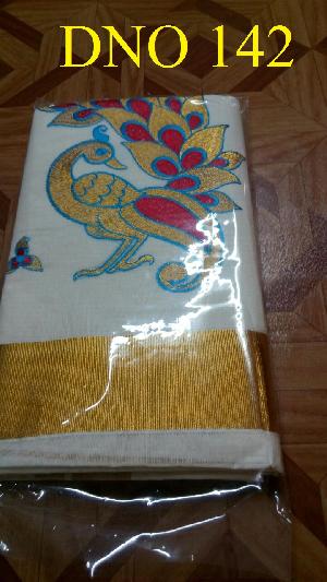 kerala cotton sarees