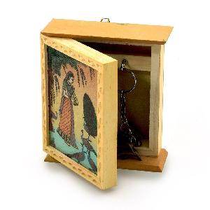 Gemstone Painting Key Holder Box