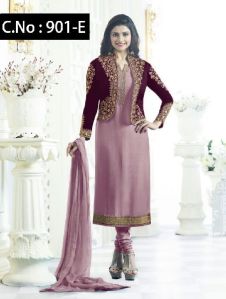 designer Straight cut Salwar suit