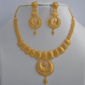 Gold Necklace Set