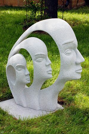 modern art statues