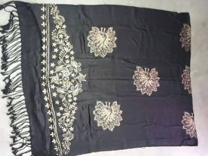 Women satin stole