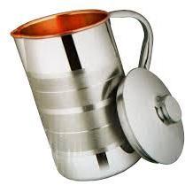 Steel copper jug