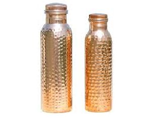 Hammered Copper Jointless Water Bottle