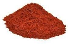 red bentonite powder