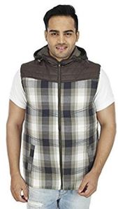 SOC 135 Smart Check Quilted Sleeveless jacket