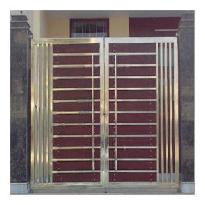 Wrought iron sliding gates