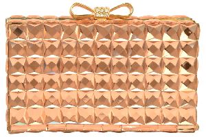 VAPE153 Peach Beaded Sling Bags