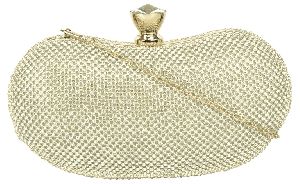 VAS123 Silver Beaded Sling Bags