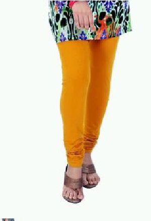 Churidar Orange Leggings