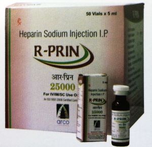 Heparin Sodium Injections 25000 IU/ML