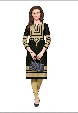 Vol 4 Unstitched Bindiya Cotton Kurti