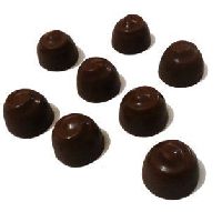 Creamy Half Truffle Shape Dark Chocolate