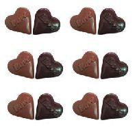 heart shape chocolate