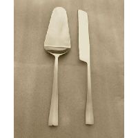 Brass Cake Cutlery Set