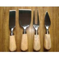 Cake Cutlery Set With Wood Handle