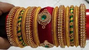 Silk Thread Bangle Set