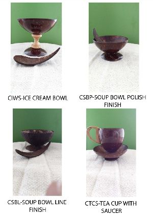 coconut shell cups