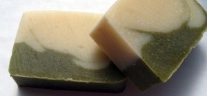 Spirulina soap