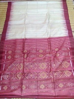 Tussar Temple Sarees