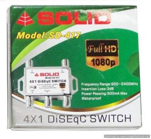 SOLID SD-417 DiSEqC 2.0 Switch - 4in1