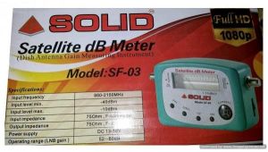 SOLID SF-03 Satellite dB Meter