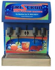 4+1 valve soda fountain machine