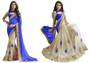 Stylish Lehenga Sarees