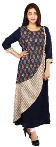 Fashionable 3 layer Rayon Kurti