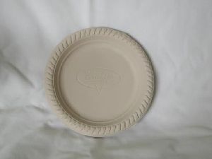 Biodegradable 6 Inch Round Plate