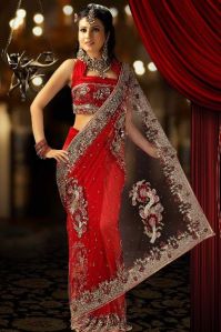 Wedding Net Sarees