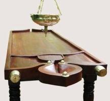 Wooden Dharapathi with Strong Stand